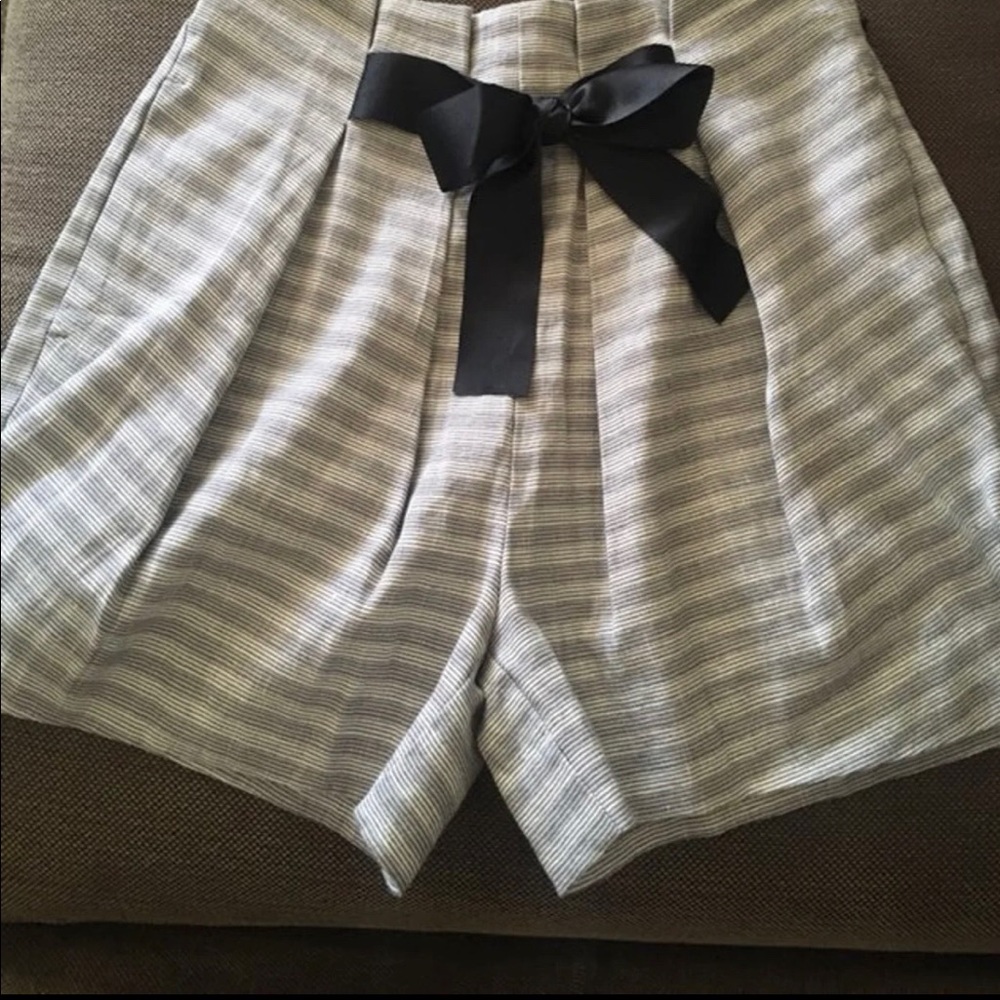 Anthropologie Elevenses high waisted shorts - Picture 2 of 5